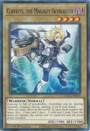Clavkiys, the Magikey Skyblaster [DAMA-EN010] Common - Trinity Hobby