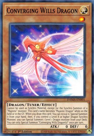Convergging Wills Dragon [DAMA-EN001] Common - Trinity Hobby