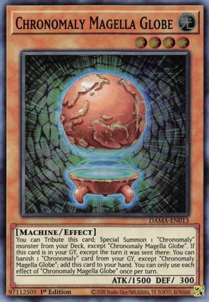 Chronomaly Magella Globe [DAMA-EN013] Super Rare - Trinity Hobby