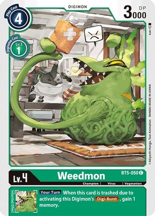 Weedmon [BT5-050] [Battle of Omni] - Trinity Hobby