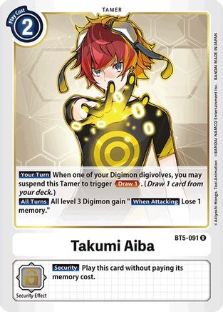 Takumi Aiba [BT5-091] [Bataille d'Omni] 
