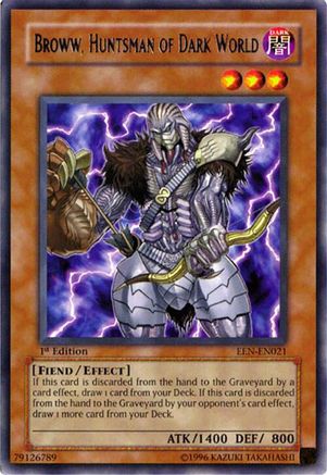 Broww, Huntsman of Dark World [EEN-EN021] - Elemental Energy Unlimited - Rare - Trinity Hobby