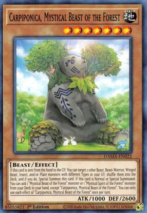 Carpiponica, Mystical Beast of the Forest [DAMA-EN022] Common - Trinity Hobby