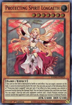 Protecting Spirit Loagaeth [DAMA-EN025] Ultra Rare - Trinity Hobby