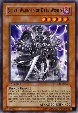 Sillva, Warlord of Dark World [EEN-EN023] Rare - Trinity Hobby