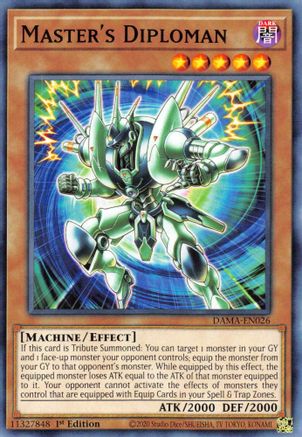 Master's Diploman [DAMA-EN026] Common - Trinity Hobby