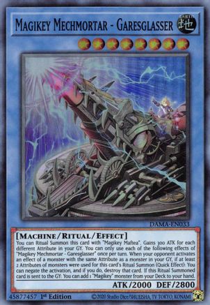 Magikey Mechmortar - Garesglasser [DAMA-EN033] Super Rare - Trinity Hobby