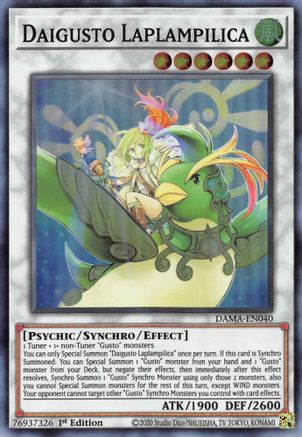 Daigusto Laplampilica [DAMA-EN040] Super Rare - Trinity Hobby