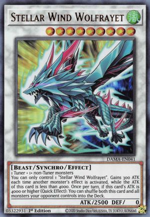 Stellar Wind Wolfrayet [DAMA-EN041] Ultra Rare - Trinity Hobby