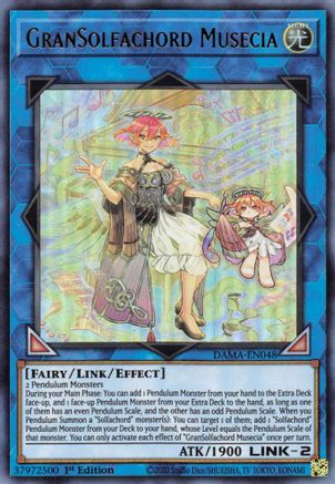 GranSolfachord Musecia [DAMA-EN048] Ultra Rare - Trinity Hobby
