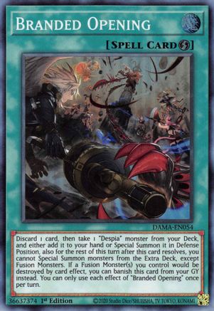 Branded Opening [DAMA-EN054] Super Rare - Trinity Hobby