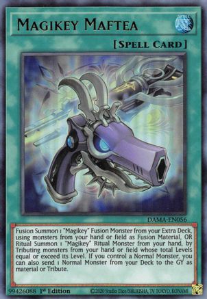 Magikey Maftea [DAMA-EN056] Ultra Rare - Trinity Hobby
