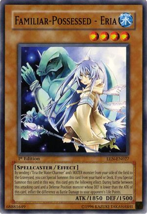 Familiar-Possessed - Eria [EEN-EN027] - Elemental Energy Unlimited - Common / Short Print - Trinity Hobby