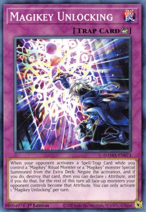 Magikey Unlocking [DAMA-EN073] Common - Trinity Hobby
