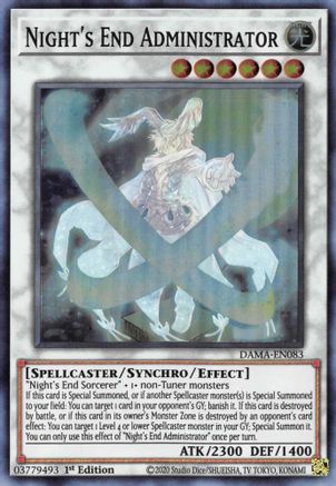Night's End Administrator [DAMA-EN083] Super Rare - Trinity Hobby
