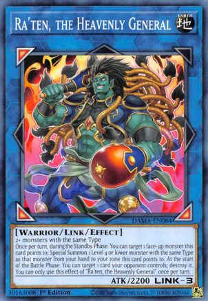 Ra'ten, the Heavenly General [DAMA-EN084] Common - Trinity Hobby