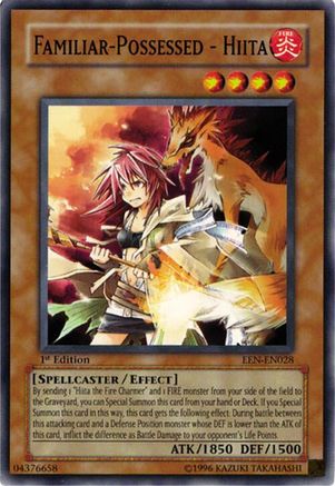 Familiar-Possessed - Hiita [EEN-EN028] - Elemental Energy 1st Edition - Common / Short Print - Trinity Hobby
