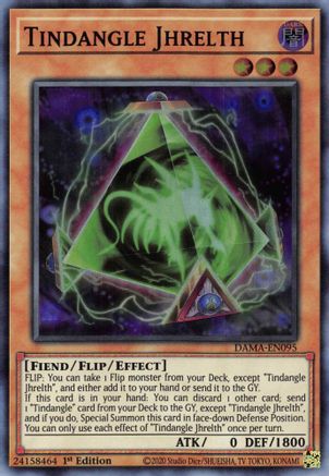 Tindangle Jhrelth [DAMA-EN095] Super Rare - Trinity Hobby
