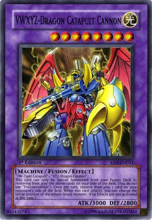 VWXYZ-Dragon Catapult Cannon [EEN-EN031] - Elemental Energy 1st Edition - Super Rare - Trinity Hobby