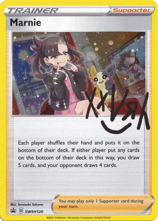 Marnie (SWSH120) [Sword & Shield: Black Star Promos] - Trinity Hobby