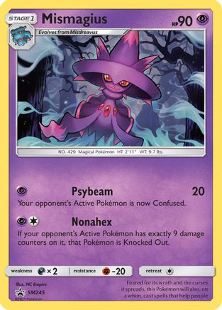 Mismagius (SM245) [Sun & Moon: Black Star Promos] - Trinity Hobby