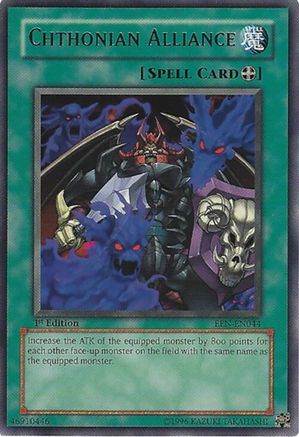 Chthonian Alliance [EEN-EN044] - Elemental Energy Unlimited - Rare - Trinity Hobby