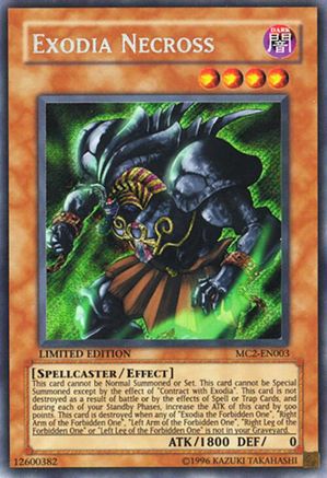 Exodia Necross [MC2-EN003] Secret Rare - Trinity Hobby