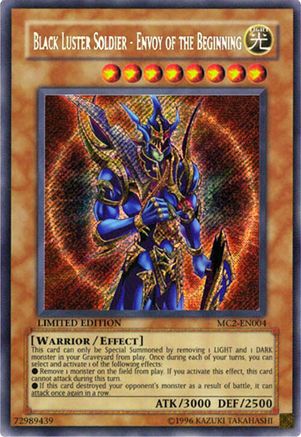 Black Luster Soldier - Envoy of the Beginning [MC2-EN004] Secret Rare - Trinity Hobby