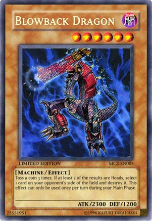 Blowback Dragon [MC2-EN005] Secret Rare - Trinity Hobby