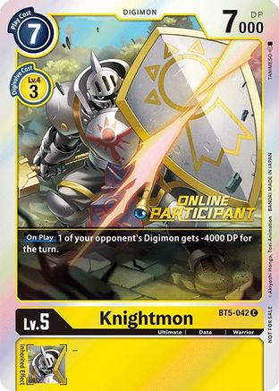 Knightmon [BT5-042] (Online Participant) [Battle of Omni Promos] - Trinity Hobby