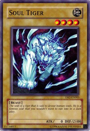 Soul Tiger [DR2-EN003] - Dark Revelation Volume 2 Unlimited - Common / Short Print - Trinity Hobby