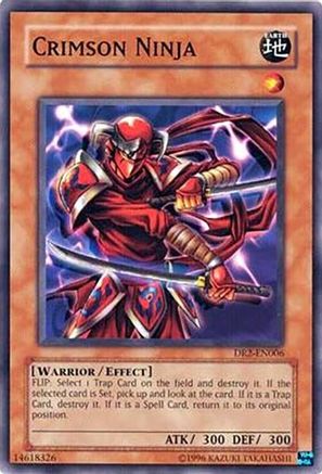 Crimson Ninja [DR2-EN006] - Dark Revelation Volume 2 Unlimited - Common / Short Print - Trinity Hobby
