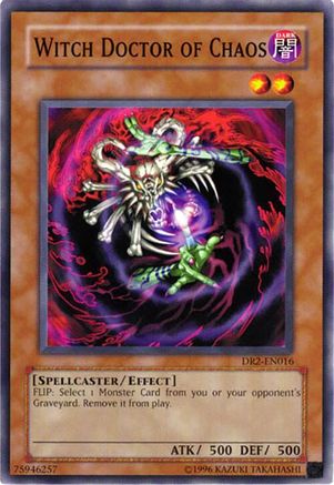 Witch Doctor of Chaos [DR2-EN016] - Dark Revelation Volume 2 Unlimited - Common / Short Print - Trinity Hobby