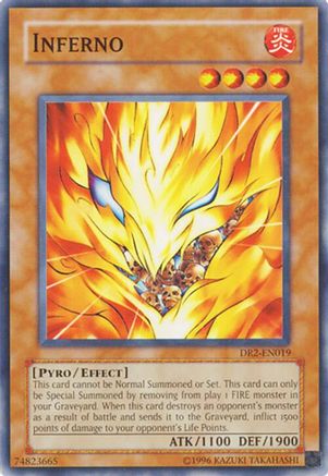 Inferno [DR2-EN019] - Dark Revelation Volume 2 Unlimited - Common / Short Print - Trinity Hobby