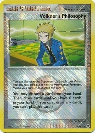 Volkner's Philosophy (98/111) (Player Reward) [Platinum: Rising Rivals] - Trinity Hobby