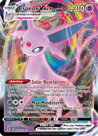Espeon VMAX (065/203) [Sword & Shield: Evolving Skies] - Trinity Hobby