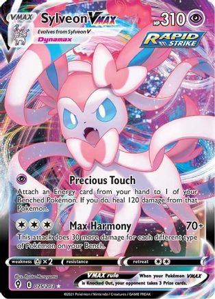 Sylveon VMAX (075/203) [Sword & Shield: Evolving Skies] - Trinity Hobby