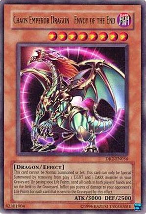 Chaos Emperor Dragon - Envoy of the End [DR2-EN056] Ultra Rare - Trinity Hobby