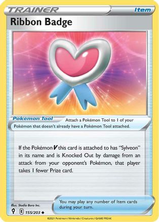 Ribbon Badge (155/203) [Sword & Shield: Evolving Skies] - Trinity Hobby