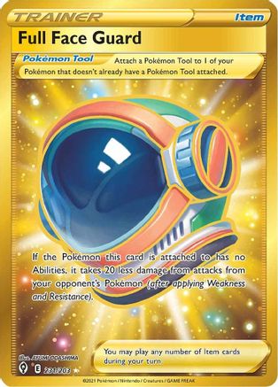 Full Face Guard (231/203) [Sword & Shield: Evolving Skies] - Trinity Hobby