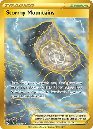 Stormy Mountains (232/203) [Sword & Shield: Evolving Skies] - Trinity Hobby
