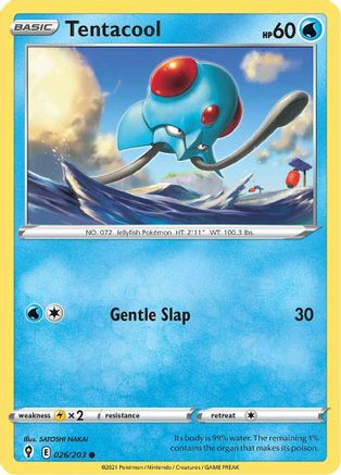 Tentacool (026/203) [Sword & Shield: Evolving Skies] - Trinity Hobby