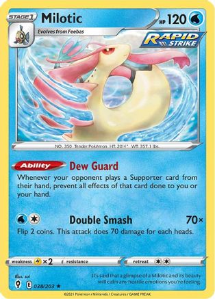Milotic (038/203) [Sword & Shield: Evolving Skies] - Trinity Hobby