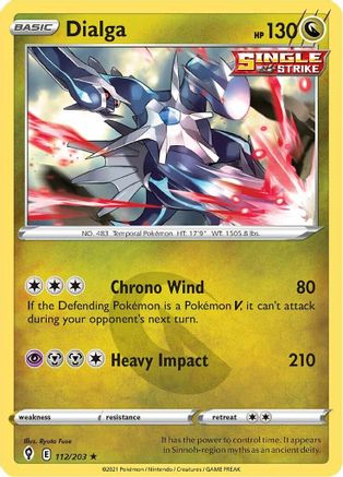 Dialga (112/203) [Sword & Shield: Evolving Skies] - Trinity Hobby