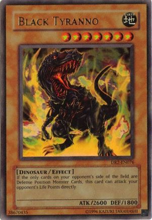 Black Tyranno [DR2-EN076] Ultra Rare - Trinity Hobby