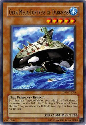 Orca Mega-Fortress of Darkness [DR2-EN085] - Dark Revelation Volume 2 Unlimited - Rare - Trinity Hobby
