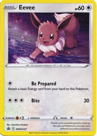 Eevee (SWSH127) [Sword & Shield: Black Star Promos] - Trinity Hobby