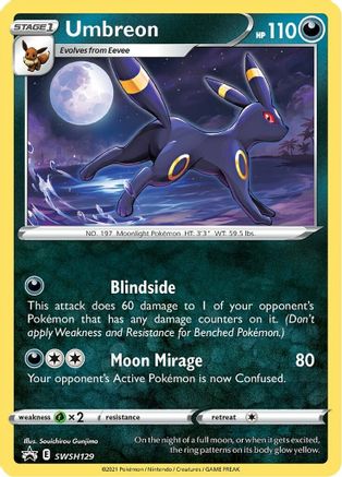 Umbreon (SWSH129) [Sword & Shield: Black Star Promos] - Trinity Hobby