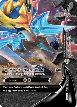 Zacian V-Union (SWSH166) [Sword & Shield: Black Star Promos] - Trinity Hobby