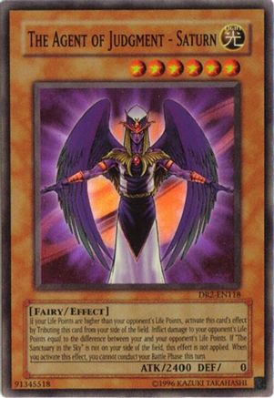 The Agent of Judgment - Saturn [DR2-EN118] - Dark Revelation Volume 2 Unlimited - Super Rare - Trinity Hobby